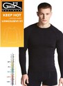 T-shirt Gatta 43027 Keep Hot Longsleeve Men M-2XL black 06