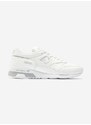 Kožené sneakers boty New Balance M1500WHI bílá barva, M1500WHI-WHI