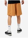 Bavlněné šortky New Balance oranžová barva