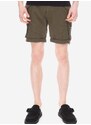 Kraťasy Alpha Industries Combat Short pánské, zelená barva, 116210.142-green