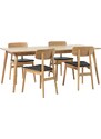 Dubový jídelní stůl Unique Furniture Barrali 190 x 90 cm