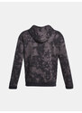 Under Armour Mikina Curry Acid Wash Hoodie-GRY - Pánské