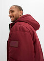 bonprix Prošívaná bunda s kapucí, z recyklovaného polyesteru Červená