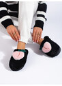 Soft slippers for women Shelvt black