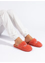 Women's slippers Shelvt orange