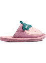 Insulated women's slippers Shelvt pink