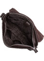 Kožená pánská taška na notebook 11"/12" s kapsou Wittchen, hnědá, přírodní kůže