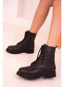 Soho Women's Black Boots & Booties 18368