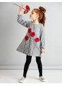 Dívčí šaty Mushi MS-20S1-400/Gray