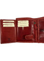 Tillberg Kožená peněženka červená kůň 106
