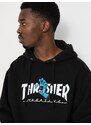 Santa Cruz X Thrasher Screaming Logo HD (black)černá