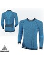 JUNIOR TEE LSL sportovní funkční prádlo Moose modrá XS/S