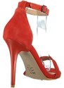 Fox Shoes Orange Women's Heeled Shoes