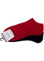 Tommy Hilfiger Woman's 2Pack Socks 343024001 Red/Navy Blue