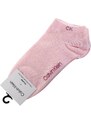Calvin Klein Sada dvou párů dámských ponožek v šedé a růžové barvě Calvin Kle - Dámské
