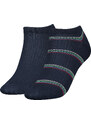 Tommy Hilfiger Woman's 2Pack Socks 701223804003 Navy Blue