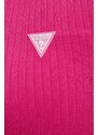 Mikina Guess dámská, růžová barva, hladká, V4RP01 Z3CC0