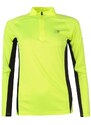 dámské tričko KARRIMOR zip - FLUO YELL/BLK - M