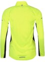 dámské tričko KARRIMOR zip - FLUO YELL/BLK - M