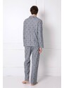 Pyjamas Aruelle Elis Long L/R S-2XL men's grey melange