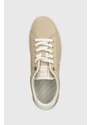 Kožené sneakers boty Tommy Hilfiger ESSENTIAL ELEVATED COURT SNEAKER béžová barva, FW0FW07685