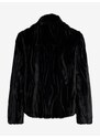 Černá dámská zimní bunda VILA Vifluffy - Dámské