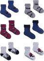 Yoclub Kids's Terry Socks Anti Slip ABS 6-Pack SKF-0005C-AA0A-003