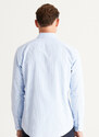 Altinyildiz Classics Slim Fit Classic Collar Light Blue Men Shirts
