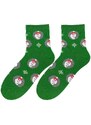 Bratex 2988 X-Mass Socks Women's 36-41 green d-033