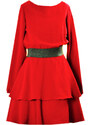 Dívčí šaty Miray červené Emma