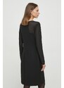 Šaty Dkny černá barva, mini, DD3KP364