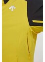 Lyžařská bunda Descente Chester žlutá barva