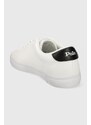 Kožené sneakers boty Polo Ralph Lauren Longwood bílá barva, 816923069001