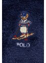 Mikina Polo Ralph Lauren pánská, tmavomodrá barva, s kapucí, s aplikací