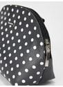 Crossbody kabelka Dara bags Bell Middle BW Dots