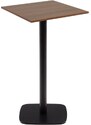 Ořechový barový stůl Kave Home Dina 60 x 60 cm