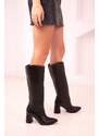 Soho Black Women's Boots 18513