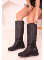 Soho Black Women's Boots 18509