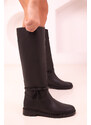 Soho Black Women's Boots 18509