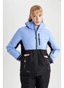 DEFACTO Su İtici Regular Fit Fleece Lined Ski Suit Puffer Jacket