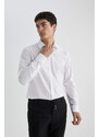 DEFACTO Slim Fit Long Sleeve Shirt