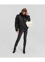 BUNDA KARL LAGERFELD DIAMOND JACQUARD DOWN JKT