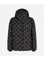 BUNDA KARL LAGERFELD DIAMOND JACQUARD DOWN JKT