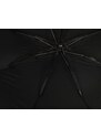 Blue Drop Maxi skládací deštník černý se zdvojenou konstrukcí