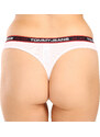 3PACK dámská tanga Tommy Hilfiger nadrozměr vícebarevná (UW0UW04709 0WE) 3