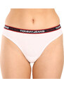 3PACK dámská tanga Tommy Hilfiger nadrozměr vícebarevná (UW0UW04709 0WE) 3