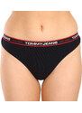 3PACK dámská tanga Tommy Hilfiger nadrozměr vícebarevná (UW0UW04709 0WE) 3