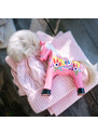 Čepice a šála dětské Art Of Polo cz21801 Light Pink