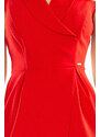 Dámské šaty 153-2 red - NUMOCO