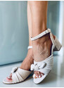 Sandály na podpatku model 167450 Inello